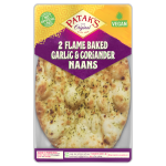 Flame Baked Garlic & Coriander Naans