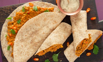Spicy Egg & Minced Lamb Roll (Bhurjee Kheema) | Patak's Indian curry products and recipes