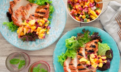 Tandoori Chicken Breast With Mango Ginger Relish Patak S